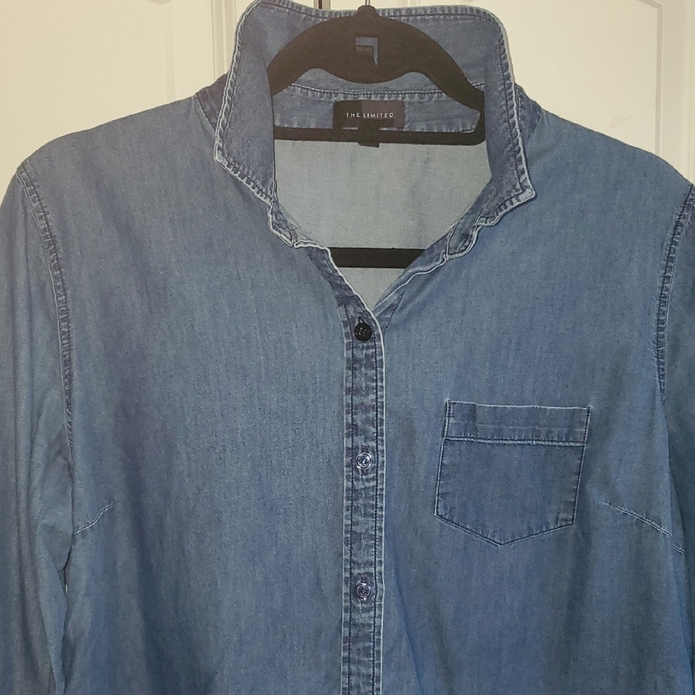 The Limited Indigo Denim Shirt